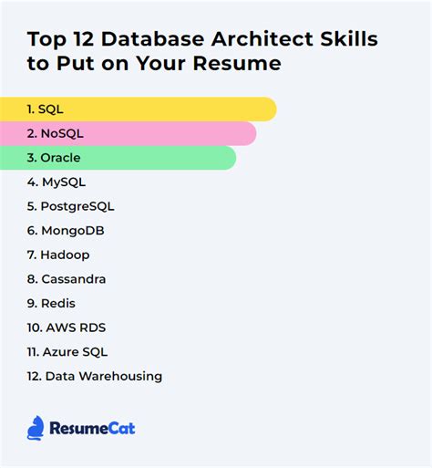 Top 12 Database Architect Skills To Put On Your Resume