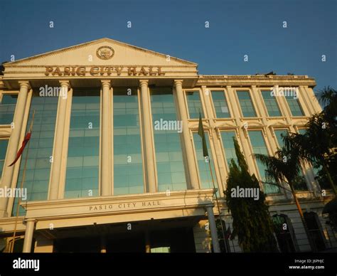 08353 Pasig City Hall Buildings Market Pinagbuhatan Parking 44 Stock