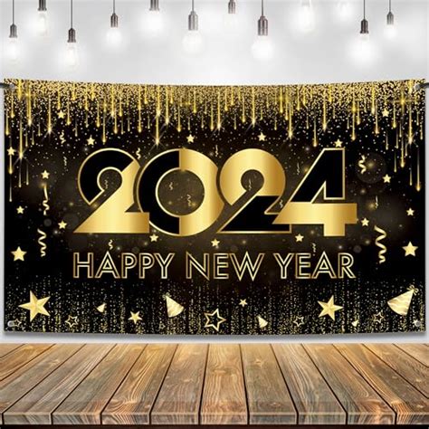 Xtralarge Happy New Years Banner 2024 New Years Eve