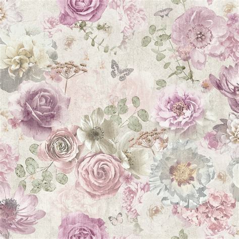 Anna french offers an array of bright and bold wallpapers that span over thirty years of artistic creation. Vintage Floral Wallpaper | DIY | Wallpaper - B&M