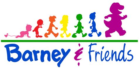 Barney And Friends Modern Logo By Joshuat1306 On Deviantart