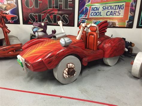 Flintstone Mobiles Hollywood Cars Museum