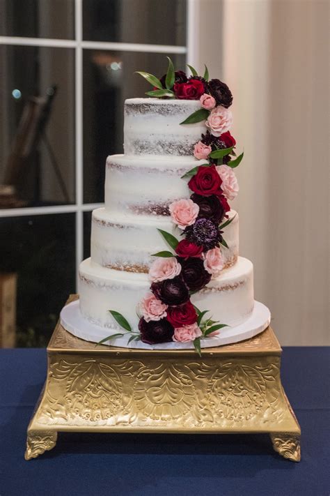 Navy blue and rose gold textured sparkly geometric wedding cake. Pin on JJ
