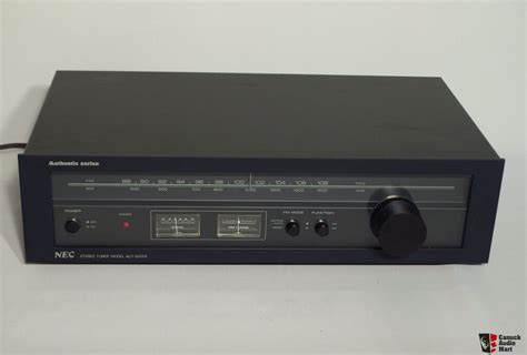 Nec Authentic Series Tuner Auc 5000e Photo 1052358 Canuck Audio Mart