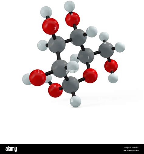 Molécula De Glucosa Ilustración Fotografía De Stock Alamy