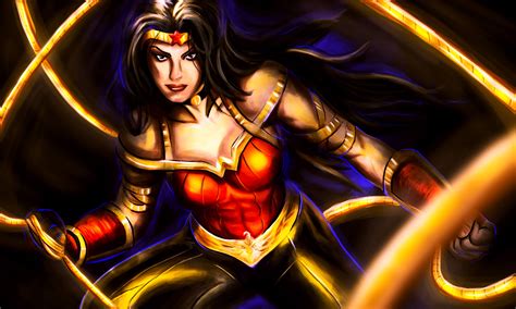 3840x2304 Woman Warrior Wonder Woman Dc Comics Lipstick Blue Eyes Black Hair Wallpaper