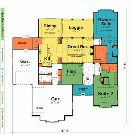 It all depends on what you need. luxury house plans with two master suites | House plans ...