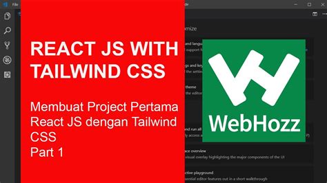 Belajar React JS React JS Dengan Tailwind CSS Part 1 YouTube