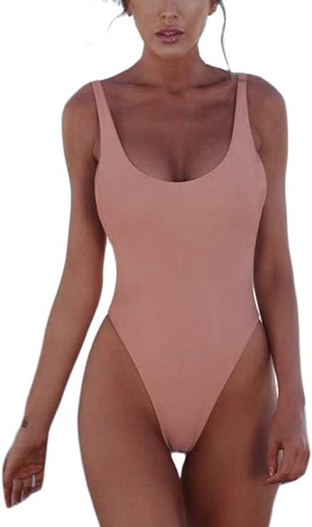 Aitos Damen Badeanzug Bademode Bikini Einteiler Figurformend Essence U