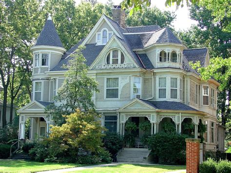 This Is A Fine Example Of A Large Victorian 35 Story Houseback In The