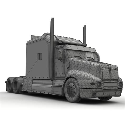 T2000 Truck Custom Ari 3d Model