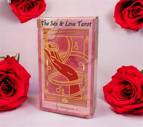 The Sex And Love Tarot Deck With Guidebook Printed In Usa Full Size 78 Cards By Noweyesee And