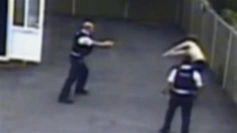 CCTV Shows Police Using Stun Gun On Man With Autism YouTube