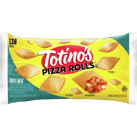 totino s pizza rolls triple meat 130 ct 63 5 oz shipt