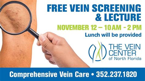 Free Vein Screening Surgical Specialists Of Ocala