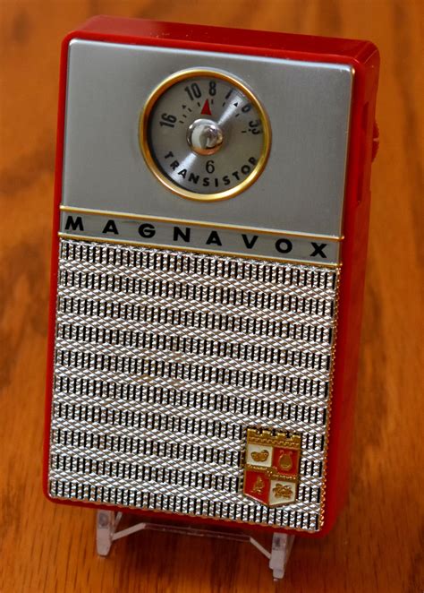 Vintage Magnavox Pocket Mate Transistor Radio Model Am 60 Am Band 6
