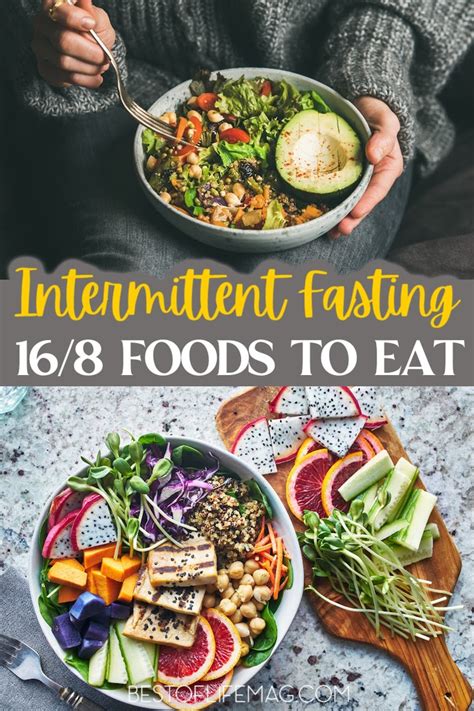 Intermittent Fasting 168 Foods To Eat The Best Of Life Magazine