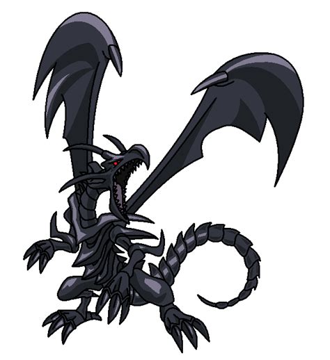Red Eyes Black Dragon White Background Clip Art Library