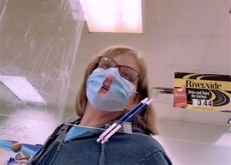 Kentucky Woman Cuts Hole In Mask To Make It Easier To Breathe New