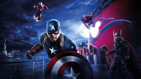 thor iron man captain america wallpapers wallpaper cave