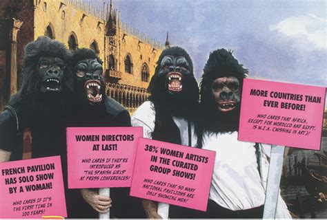 Getting Loud With The Guerrilla Girls Boston Hassle