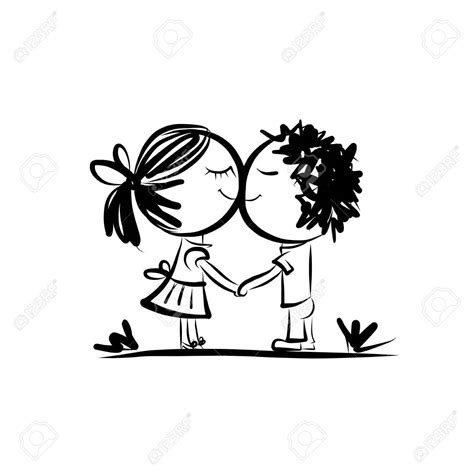Black Couple Drawing At Getdrawings Free Download