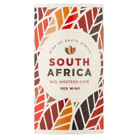 Morrisons South African Red Wine 75clproduct Information
