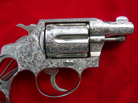 Colt Detective Special Gouse Freelance Firearms Engraving Gun