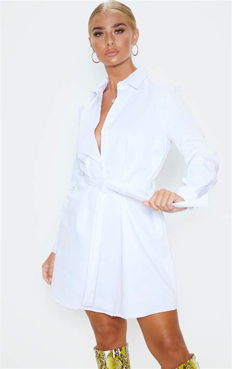 50 White Shirt Dress Pleated Great Concept