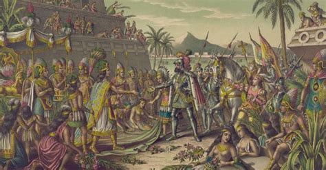 Así Fue El Sorprendente Encuentro Entre Hernán Cortés Y Moctezuma Que