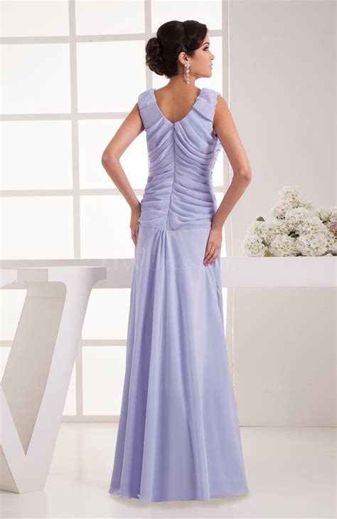 Light Purple Elegant Evening Dress Long Plus Size Semi Formal Trendy