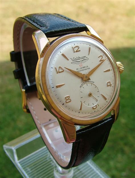 Antiques Atlas A Gents 1950s Waltham Wrist Watch