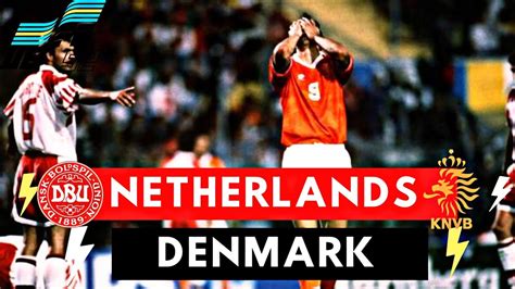 Denmark Vs Netherlands 2 2 5 4 All Goals Highlights 1992 UEFA