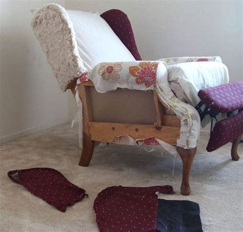 fabric chair makeover   page     piece