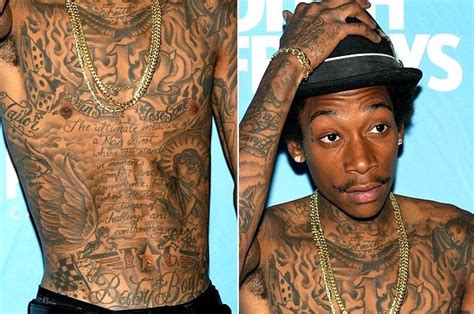 Daaaaamn Celebrity Tattoos Wiz Khalifa Wiz Khalifa Tattoos