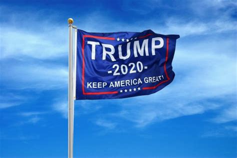 Donald Trump Flag 2020 Keep America Great Campaign Banner 3x5 With