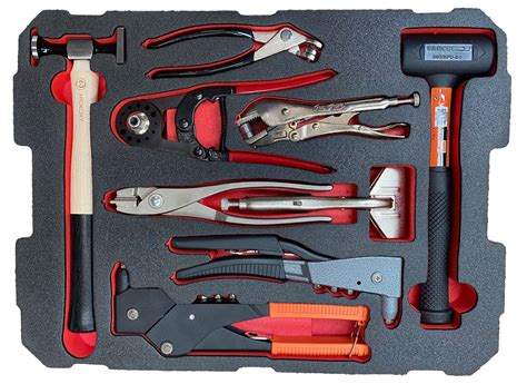 Rbt250t Aviation Sheet Metal Tool Kit Includes 158 Tools Red Box Aviation