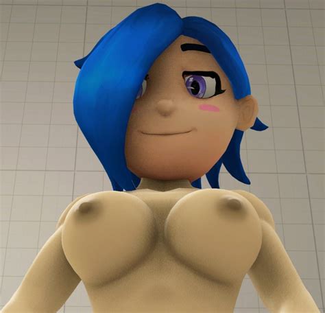 Rule 34 3d Blue Eyes Blue Hair Boobs Breasts Classic Tari Smg4 Female Female Only Hair Over