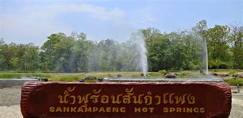 Sankampaeng Hot Springs In Chiang Mai