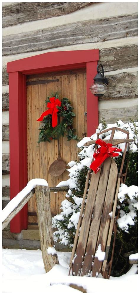 Pin By Peace Love And Harmony ♡ On Christmas Cottage Rustic Christmas
