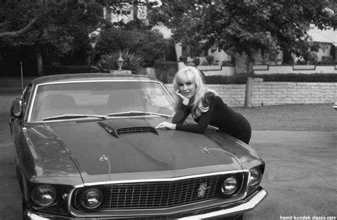 Barbara Eden And Her 1969 Cobra Jet 428 Mustang Hot Girls And Hot