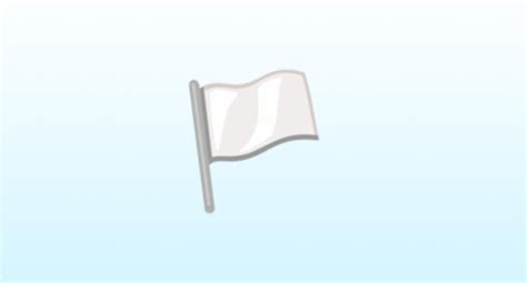 Whatsapp Qué Significa Emoji De La Bandera Blanca White Flag
