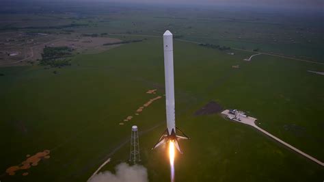 Falcon 9 Reusable Rocket First Test Flight Robotspacebrain