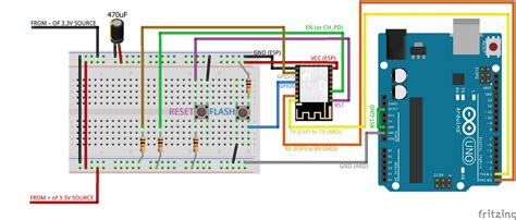 Esp 12e Esp8266 With Arduino Uno Getting Connected 3 Steps