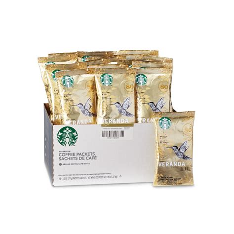 Starbucks Blonde Veranda Ground Portion Packs 18 X 25 Oz Beans And
