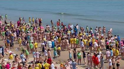 2 000 Women Bare All For The Annual Strip And Dip In Wicklow East