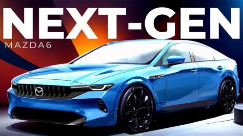 The future of the 2025 Mazda 6 flagship sedan - YouTube