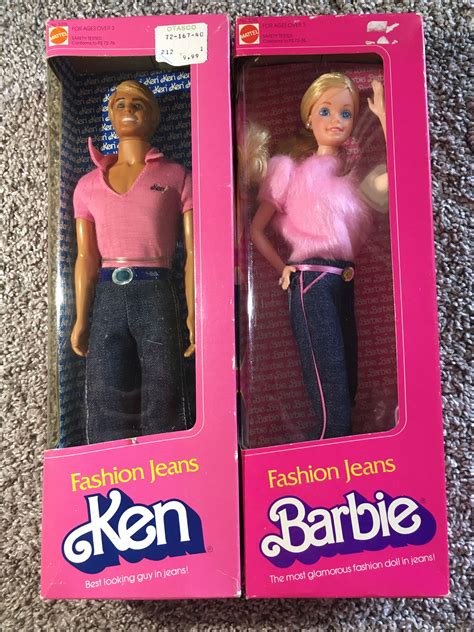 1981 Fashion Jeans Barbie And Ken Barbie And Ken Barbie And Ken