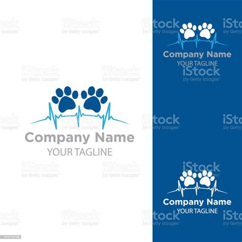 Modello Di Design Del Logo Vector Pet Care Logo Grafico Per Cani E