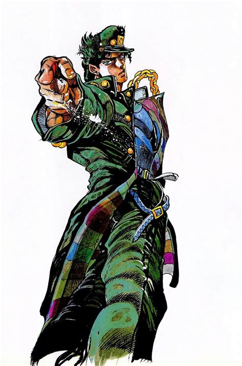 Jotaro Kujo Jojos Bizarre Adventure Jotaro Jojos